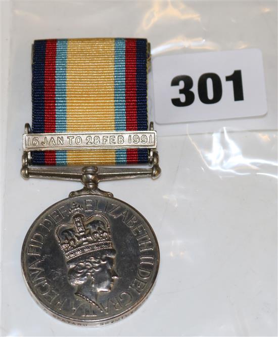 Gulf medal